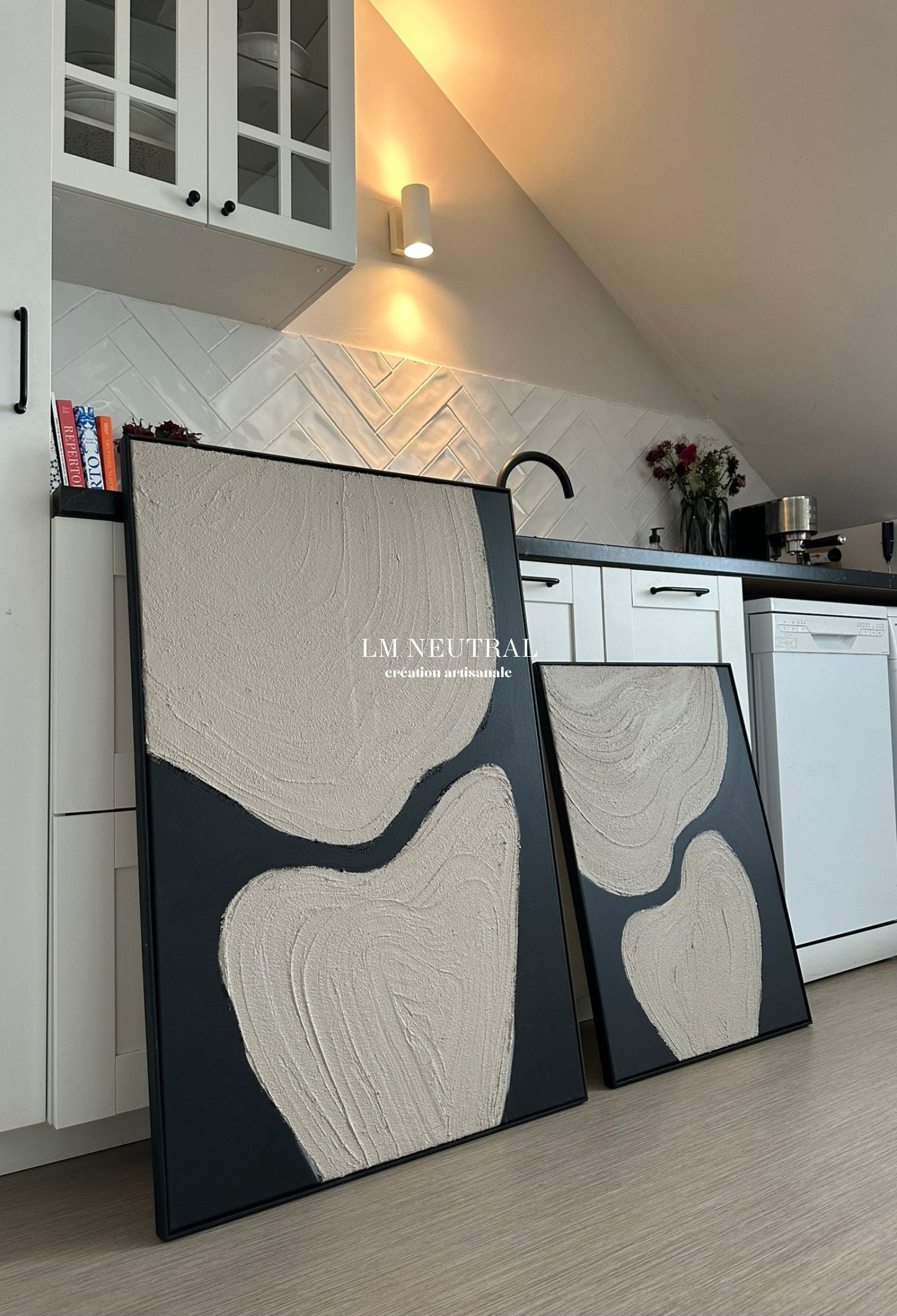 Modèle Nara - Tableau texturé