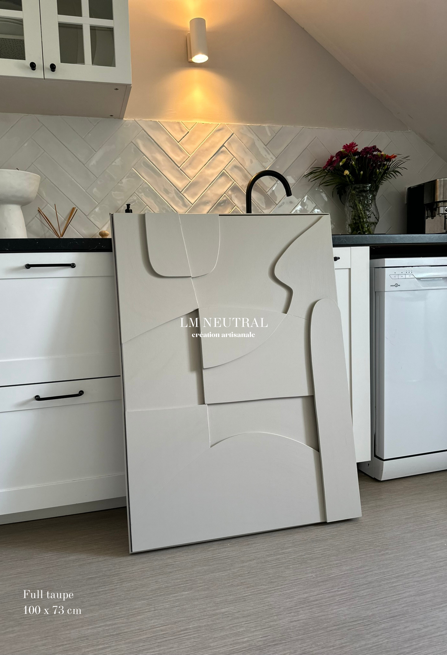 Siena Model - 3D relief painting
