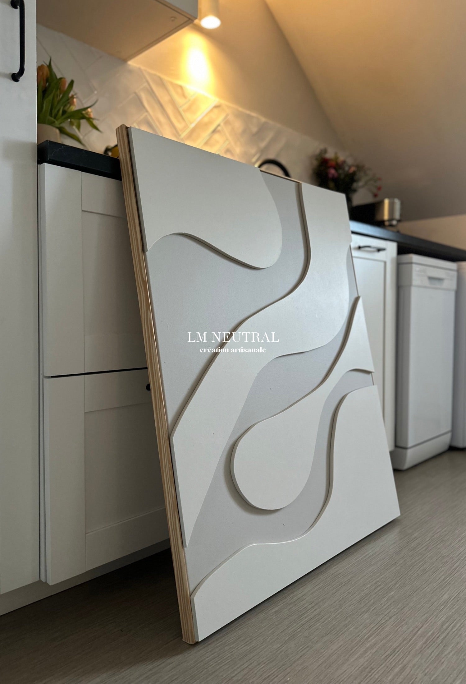Duo Odessa - Tableaux en relief 3D - Lot de 2