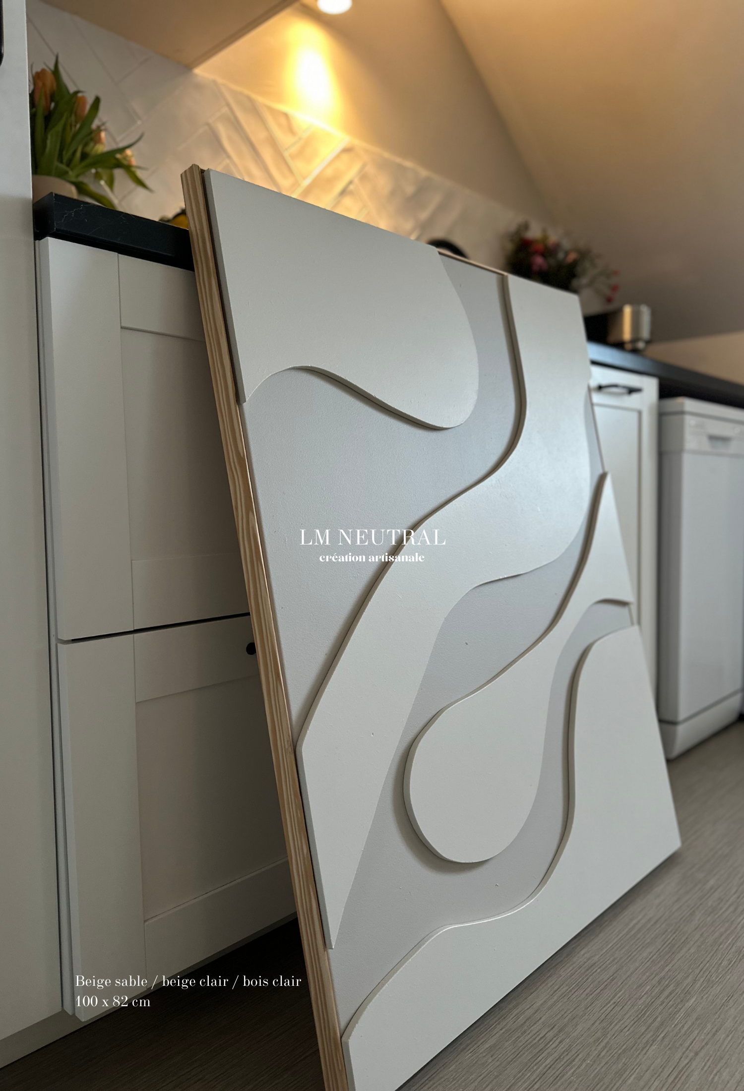 DUO Oslo - 3D relief paintings - Set of 2 