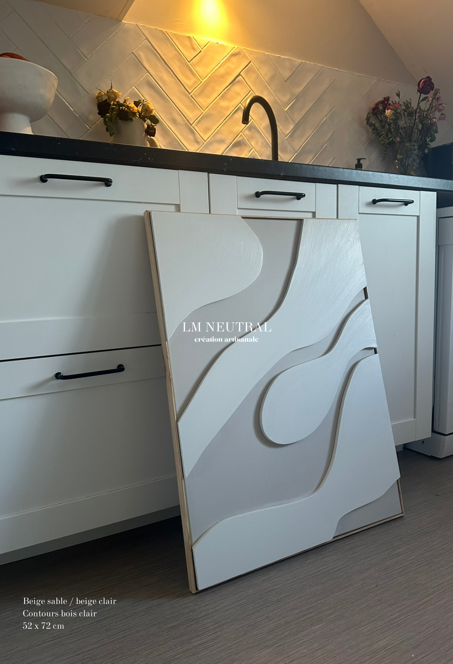 Duo Odessa - Tableaux en relief 3D - Lot de 2