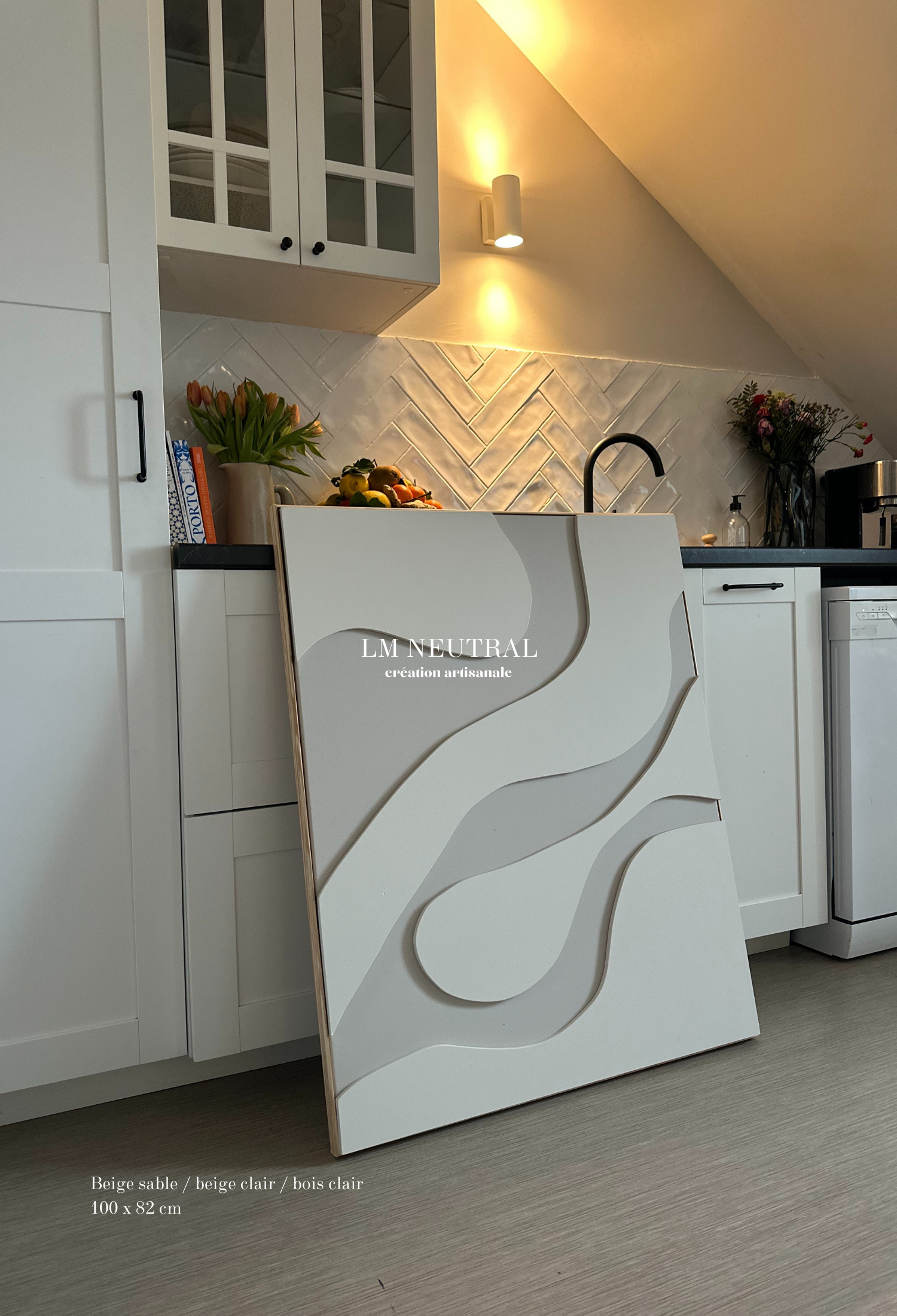 DUO Oslo - 3D relief paintings - Set of 2 